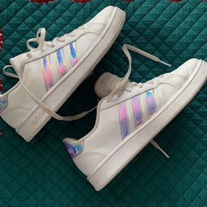 Girls adidas size 3 shoes